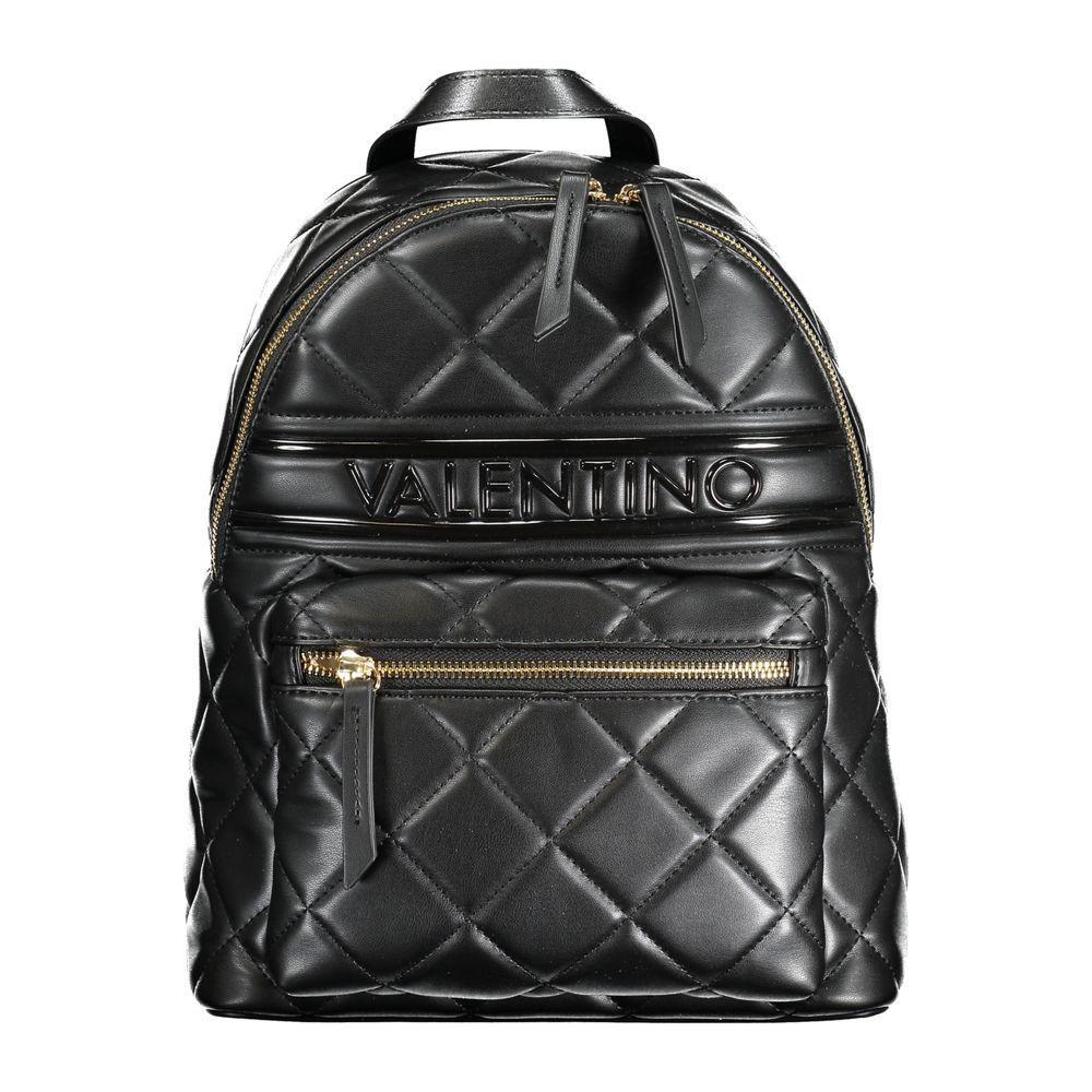 Mario Valentino Black Polyethylene Backpack VA-29920