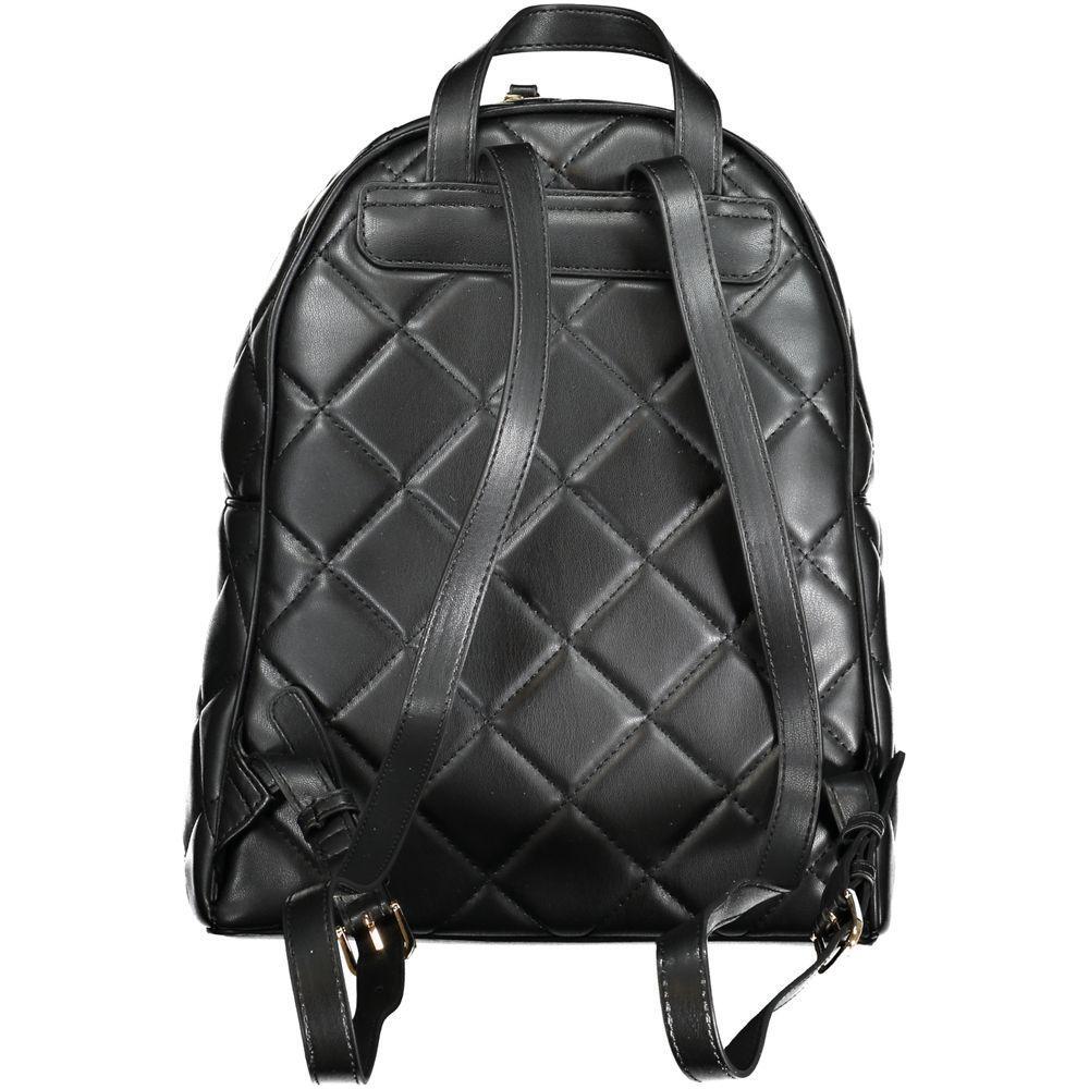Mario Valentino Black Polyethylene Backpack VA-29920