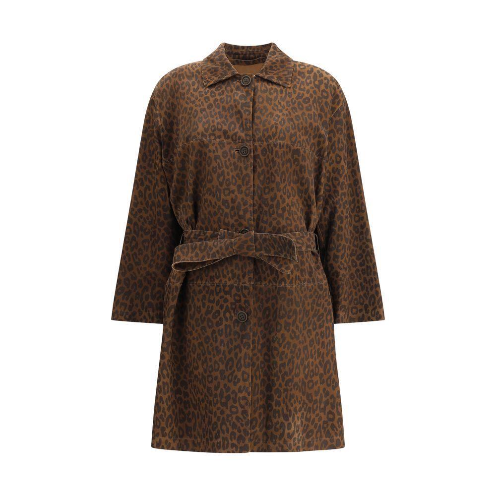 Salvatore Santoro Leopard Coat SA-48026DTOBACCO-IT42 | L