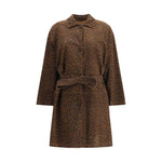 Salvatore Santoro Leopard Coat SA-48026DTOBACCO-IT42 | L