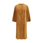 Salvatore Santoro Suede Coat SA-48089DCARAMEL-IT42 | L