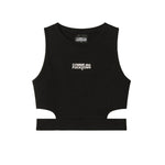 Comme Des Fuckdown Black Cotton Tops & T-Shirt CO-15662-XS
