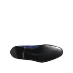Dolce & Gabbana Blue Velvet DG Logo Loafers Formal Shoes MV7472-44