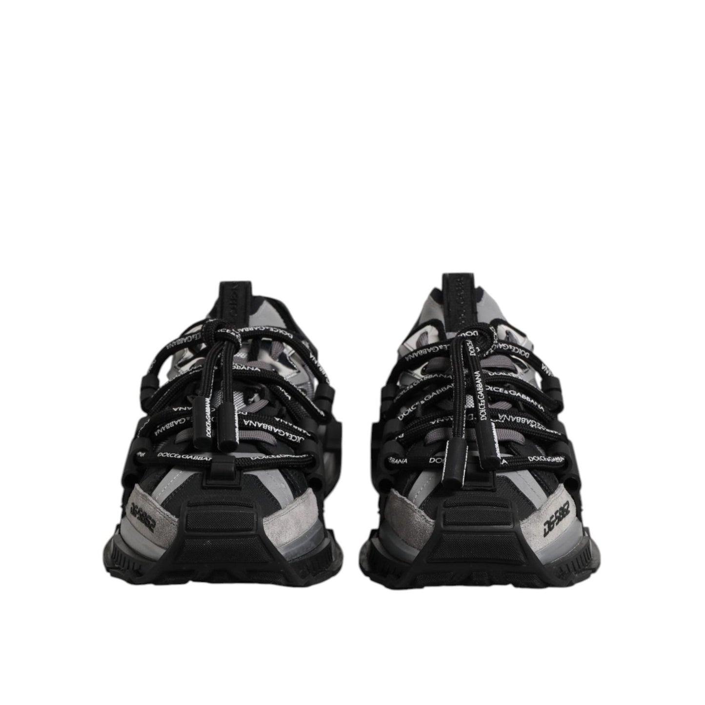 Dolce & Gabbana Multicolor Panelled Space Sneakers Shoes MV7368-40