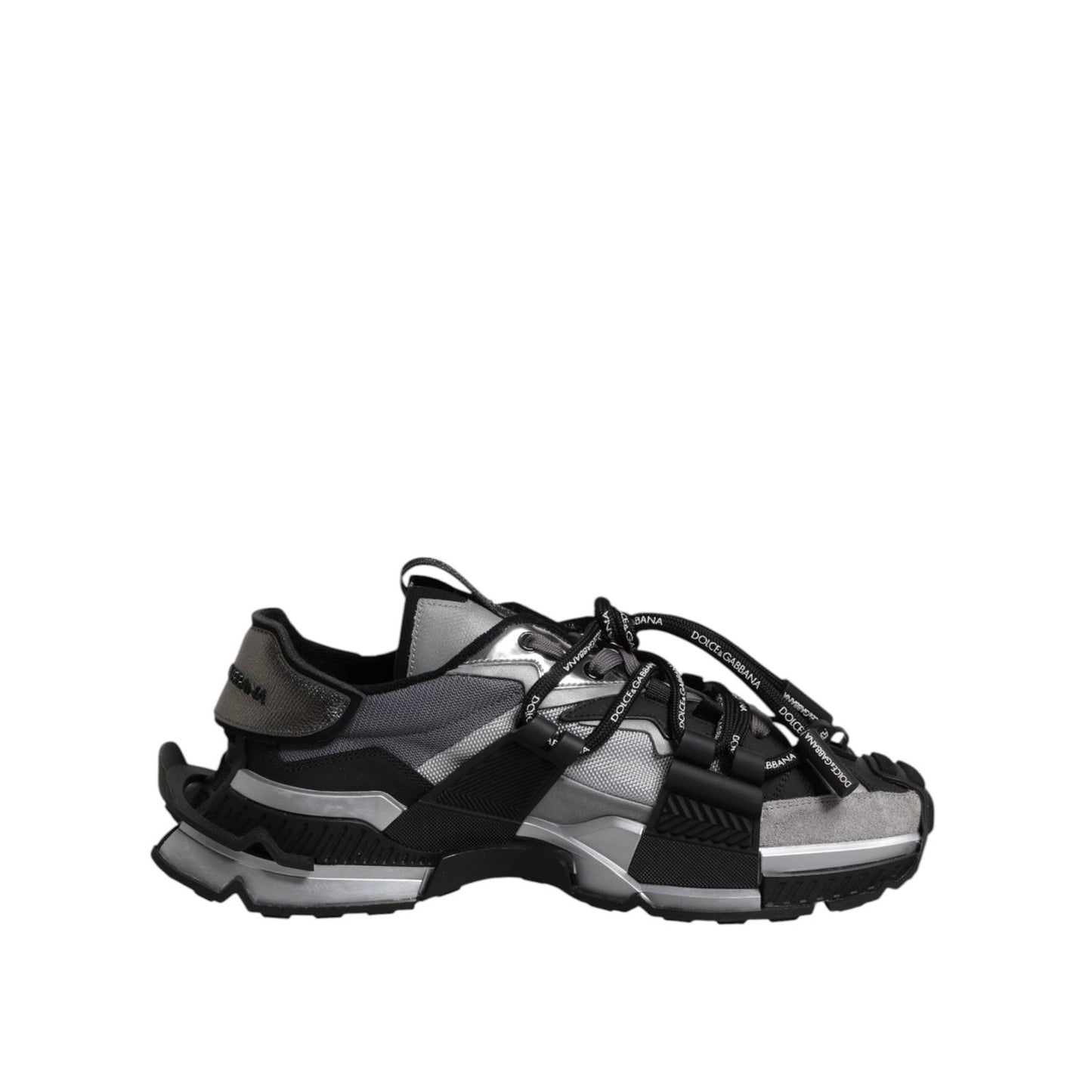 Dolce & Gabbana Multicolor Panelled Space Sneakers Shoes MV7368-40