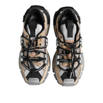 Dolce & Gabbana Multicolor Panelled Space Sneakers Shoes MV7394-43