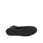Dolce & Gabbana Black Quilted Leather Lace Up Sneakers Shoes MV7473-44