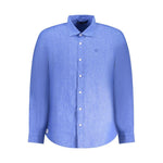 North Sails Blue Linen Shirt NO-38886-L