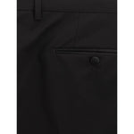 Dolce & Gabbana Black Wool Pant DO-141366720009985-IT54 | XXL