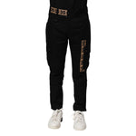 Dolce & Gabbana Black Cotton Cargo Casual Pants PAN74612-44
