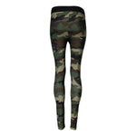 Dolce & Gabbana Multicolor Camouflage DG Waist Leggings Pants