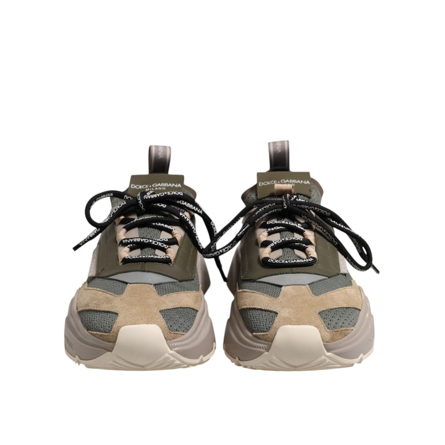 Dolce & Gabbana Multicolor Daymaster Low Top Sneakers Shoes MV7440-42