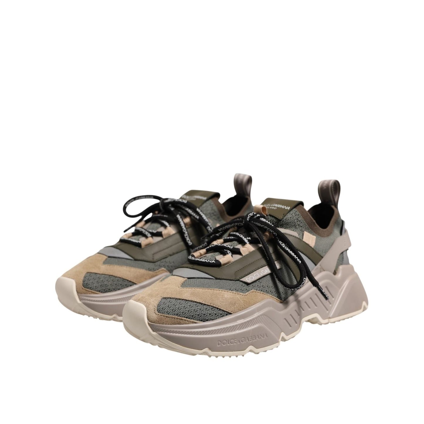 Dolce & Gabbana Multicolor Daymaster Low Top Sneakers Shoes MV7440-42