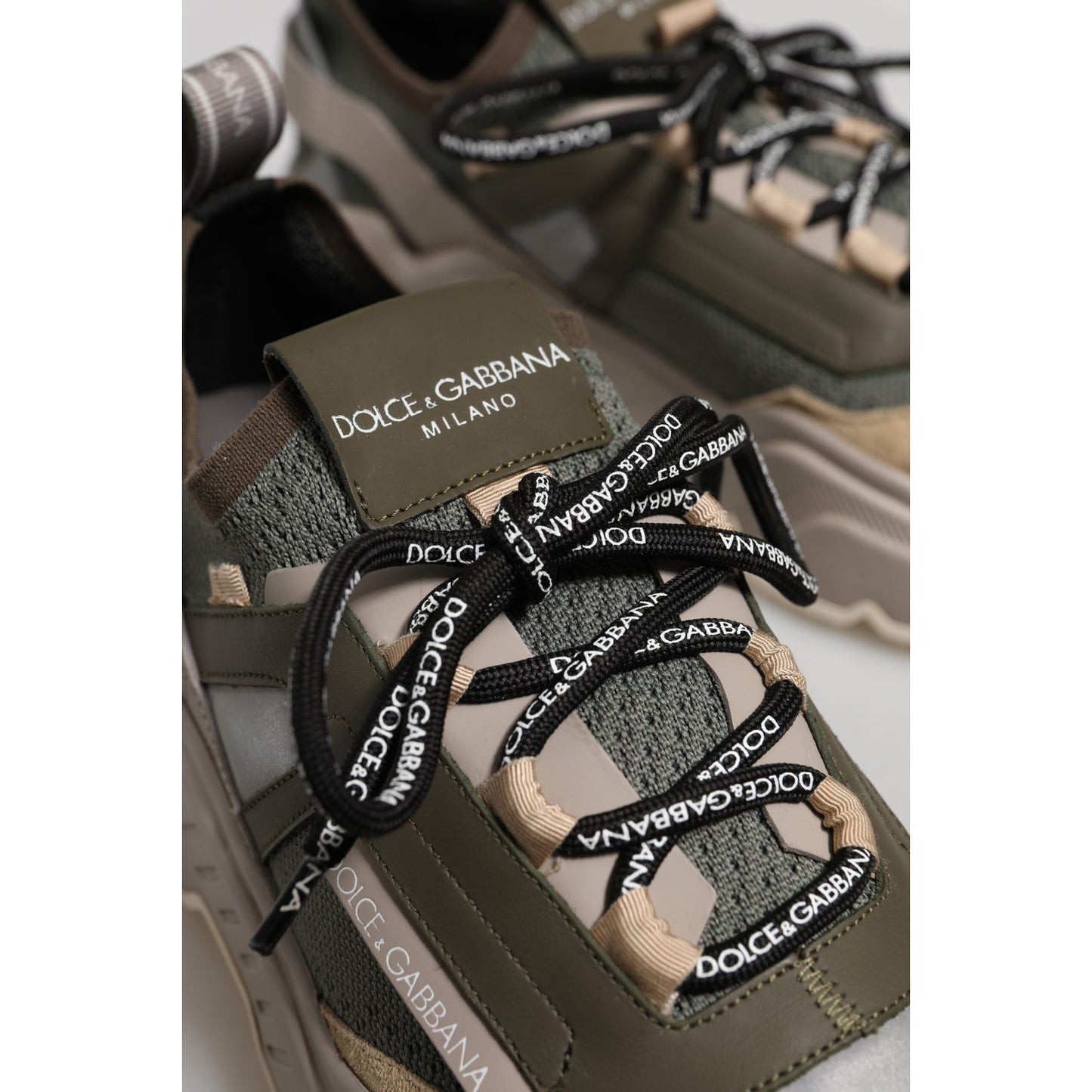 Dolce & Gabbana Multicolor Daymaster Low Top Sneakers Shoes MV7440-42