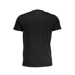 Cavalli Class Black Cotton T-Shirt CA-28586-L