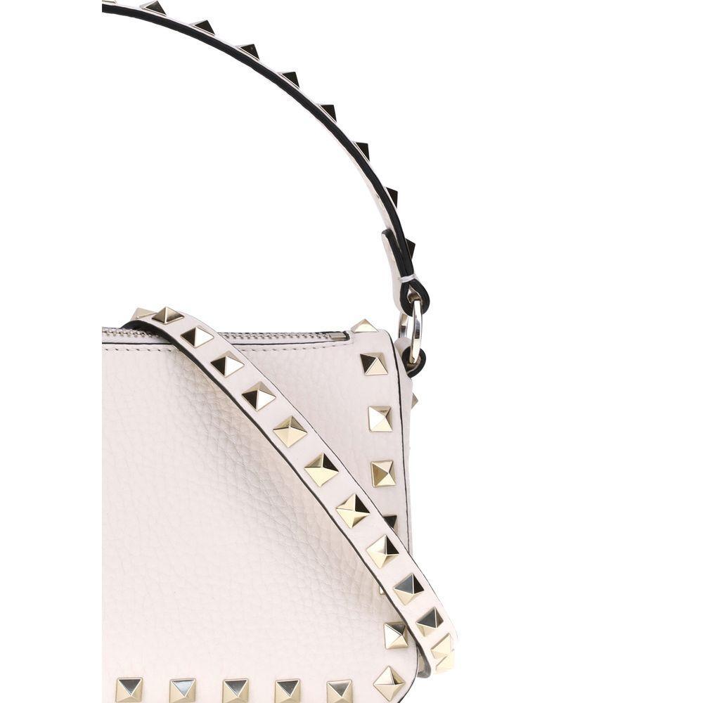 Valentino Garavani Rockstud Zip-Up Shoulder Bag VA7W2B0J47VSFI16BB