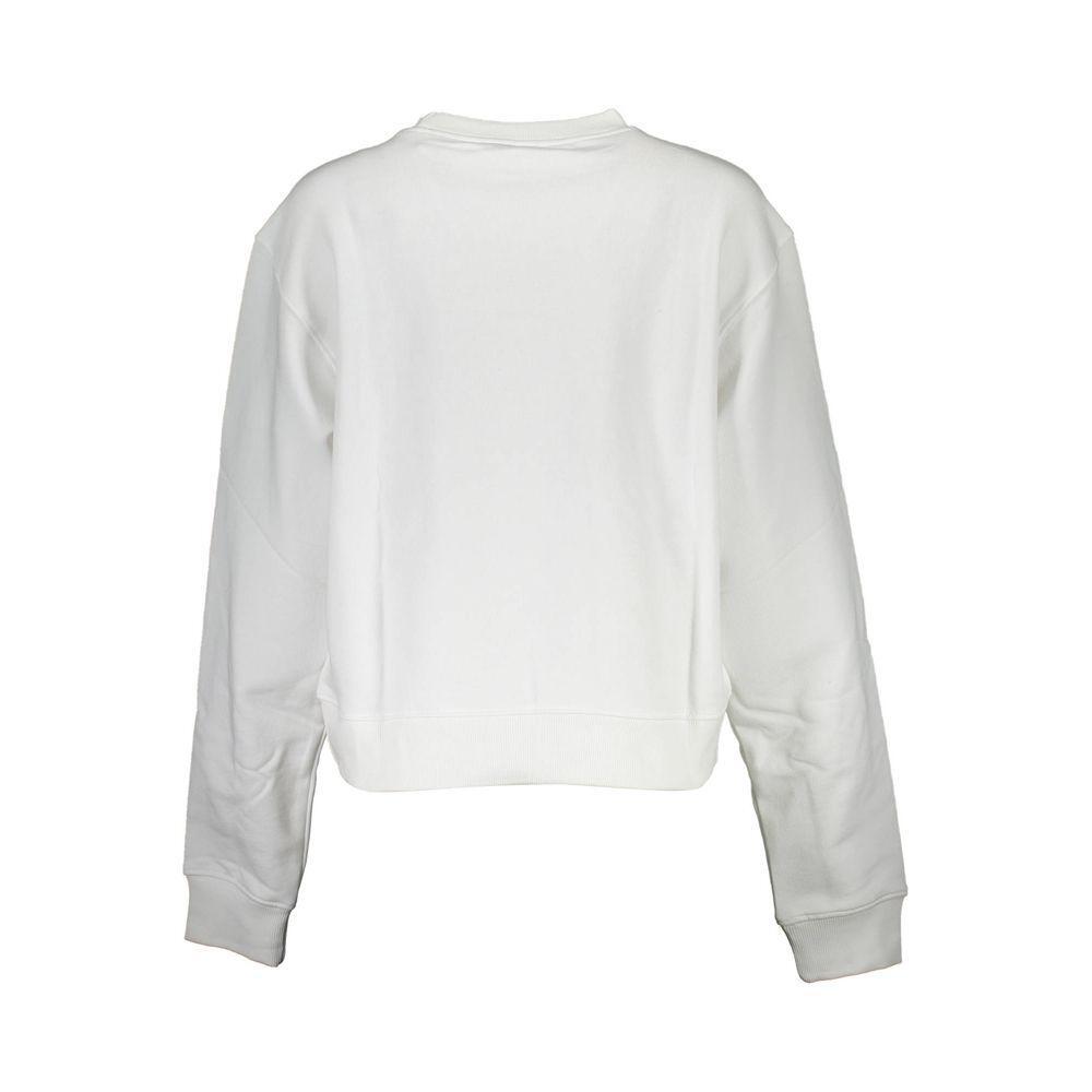 Guess Jeans White Cotton Sweater GU-3354-XL
