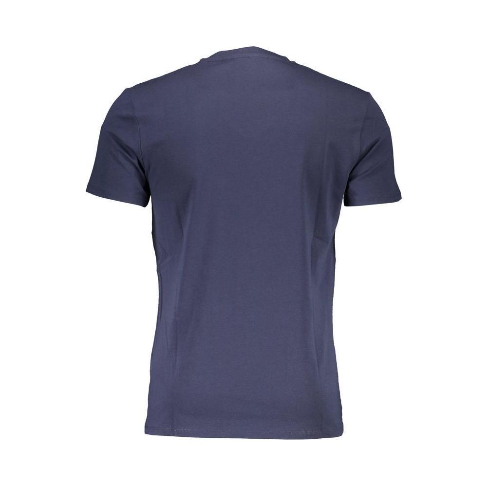 Guess Jeans Blue Cotton T-Shirt GU-4156-XXL