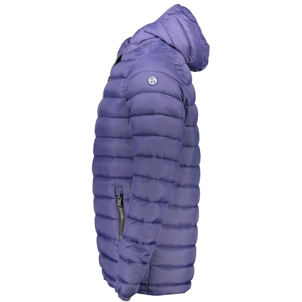 Sergio Tacchini Blue Polyester Jackets & Coat