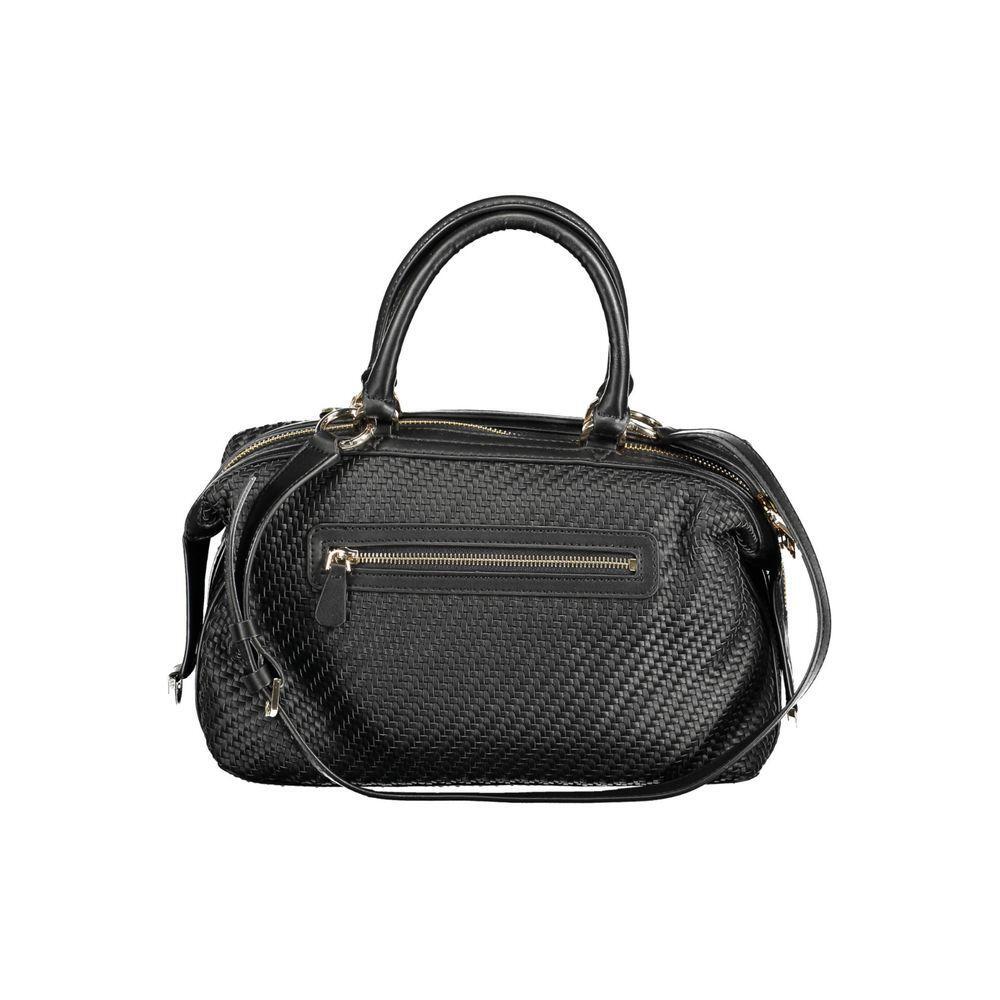 Guess Jeans Black Polyethylene Handbag GU-10623