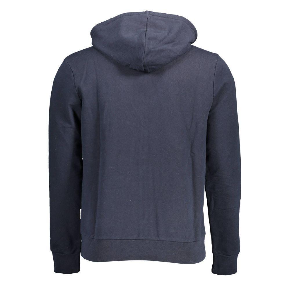 Napapijri Blue Cotton Sweater NA-11819-XXL