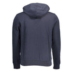 Napapijri Blue Cotton Sweater NA-11819-XXL