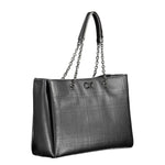 Calvin Klein Black Polyester Handbag CA-13689