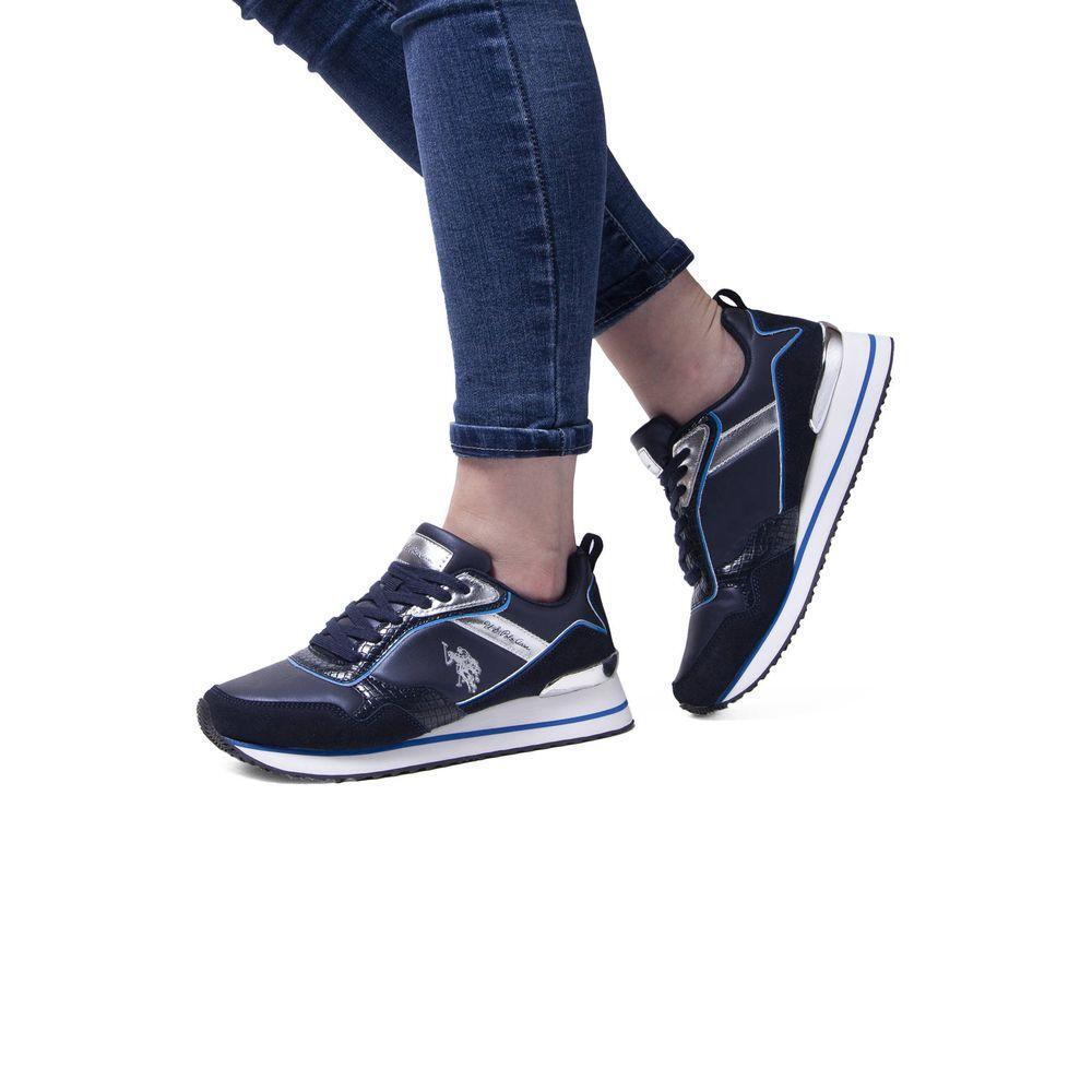 U.S. POLO ASSN. Blue Polyester Sneaker US-14581-EU39/US9