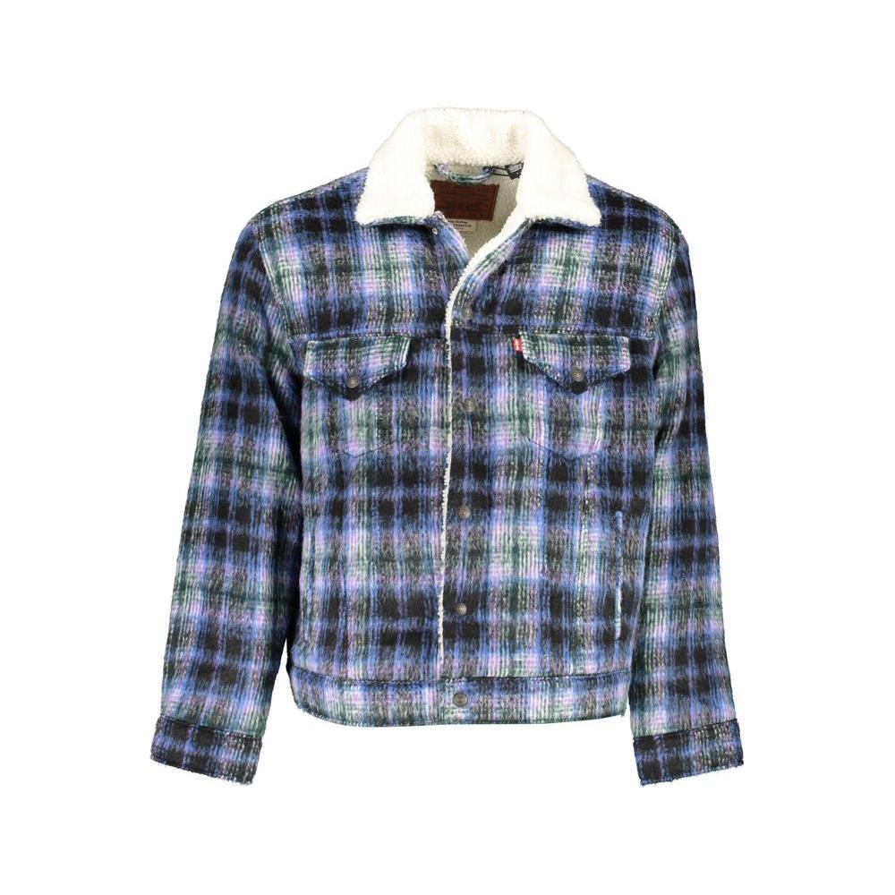 Levi's Blue Polyester Jacket LE-16070-XL
