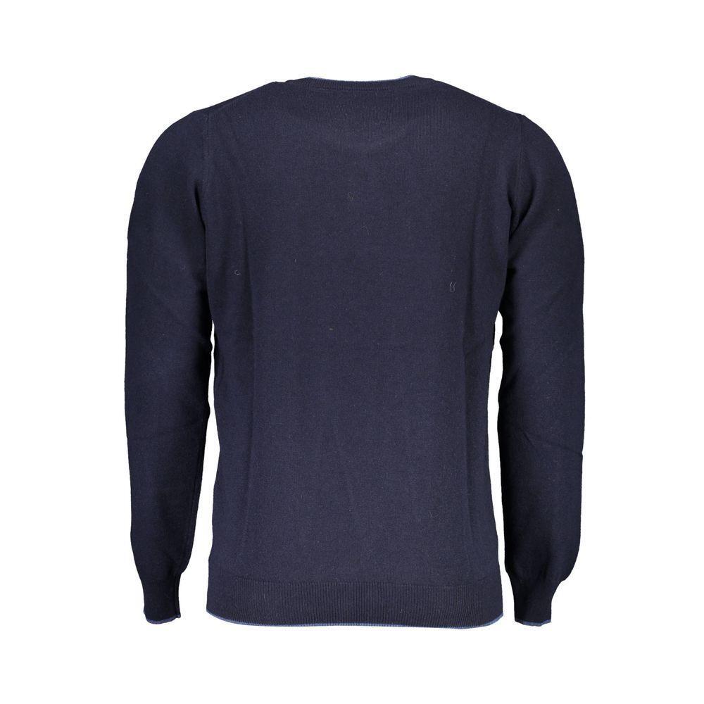 North Sails Blue Wool Sweater NO-16253-3XL