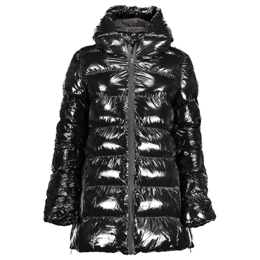U.S. POLO ASSN. Black Polyester Jackets & Coat US-16943-42