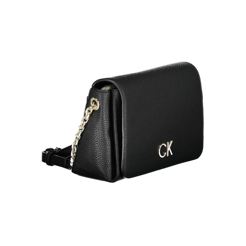Calvin Klein Black Polyester Handbag CA-20499