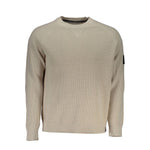 Calvin Klein Beige Cotton Sweater CA-22654-L