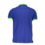 Scuola Nautica Blue Cotton Polo Shirt SC-22679-L