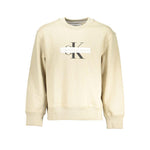 Calvin Klein Beige Cotton Sweater CA-25466-L