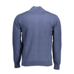 Gant Blue Cotton Sweater GA-26275-XXL