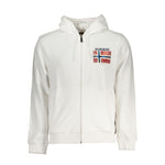Napapijri White Cotton Sweater NA-28548-S