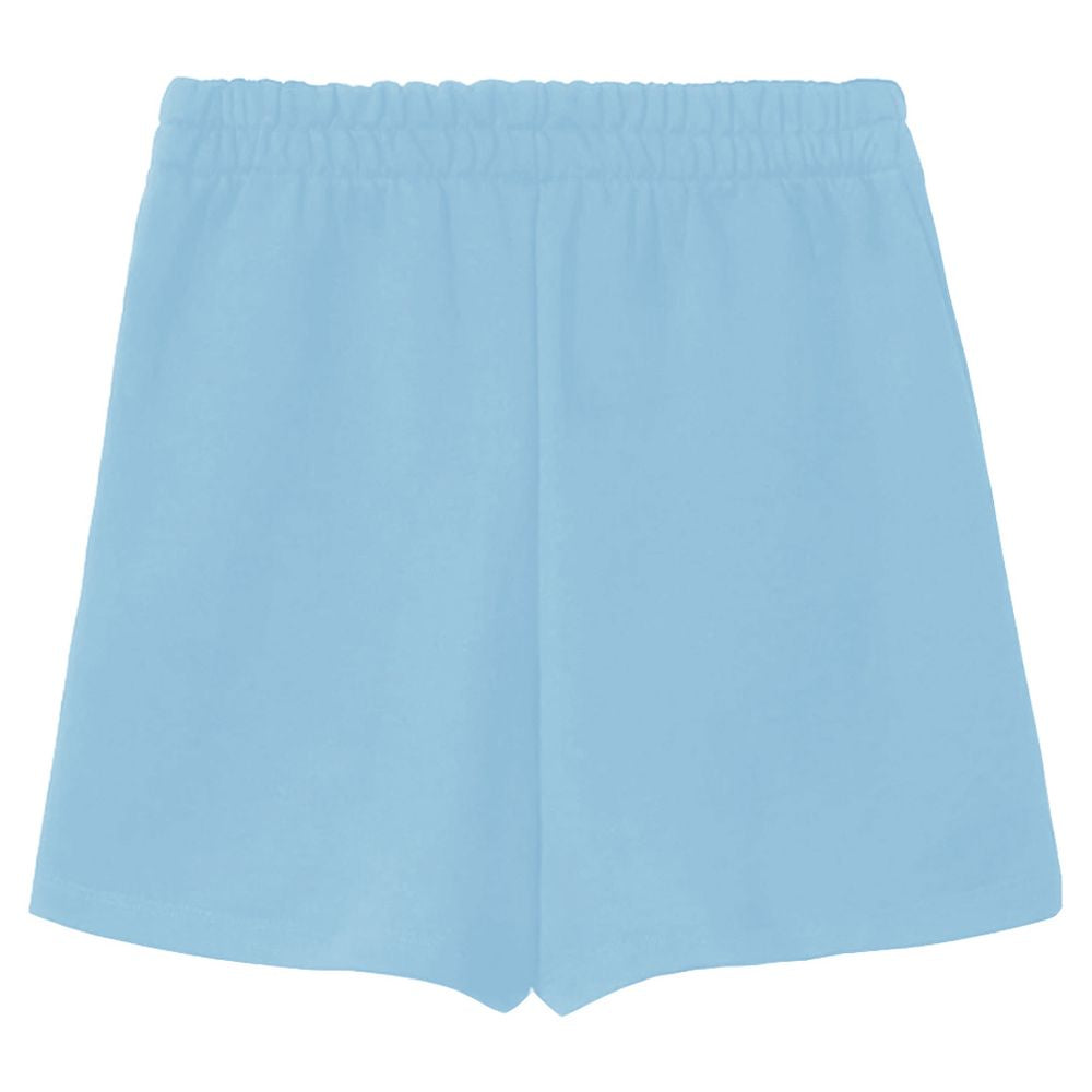 Comme Des Fuckdown Blue Cotton Short CO-15689-M