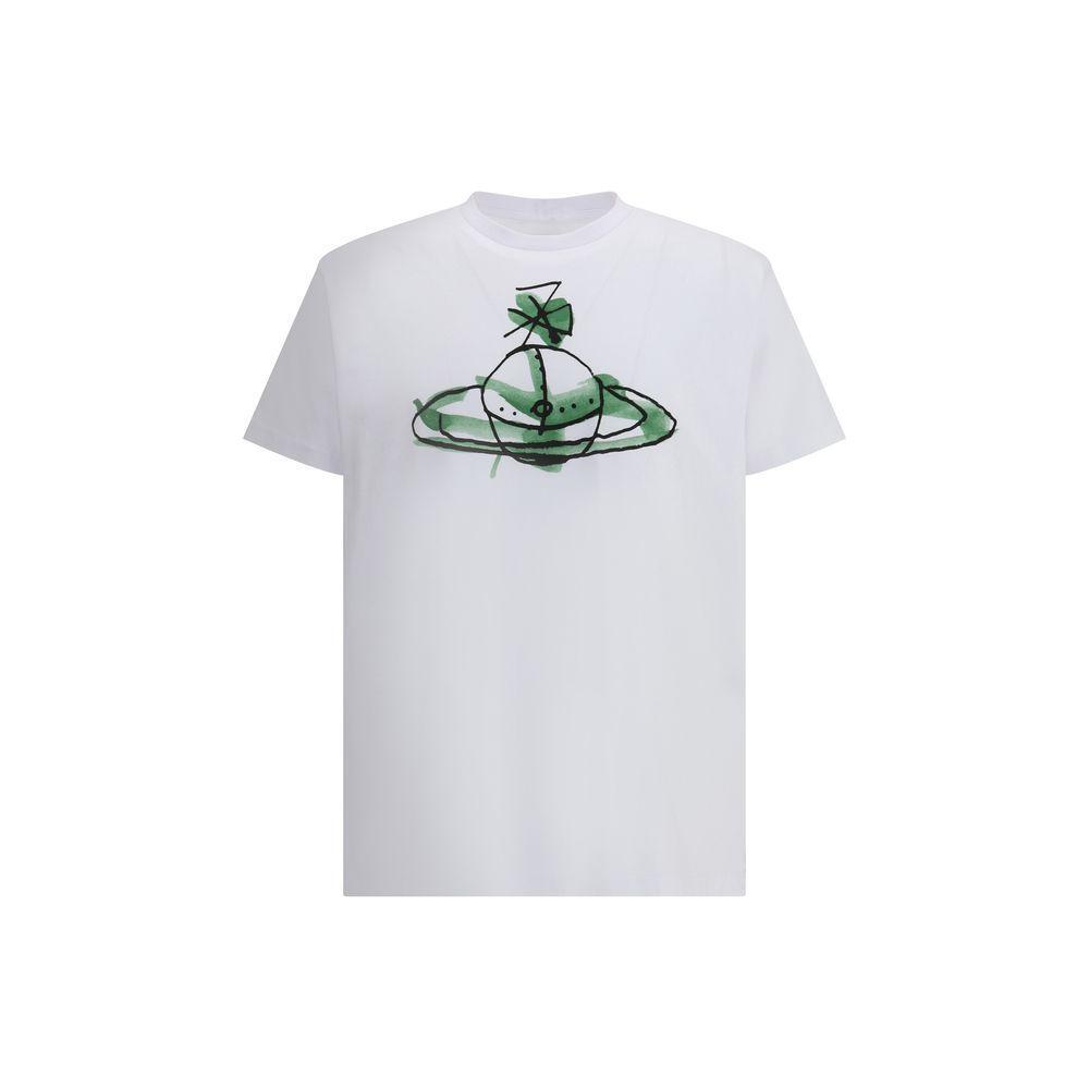 Vivienne Westwood Drawn Orb T-Shirt VI-3G01003WJ001MA401-M