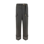 Sacai Pants with adjustable hem SA-2403423M501-2
