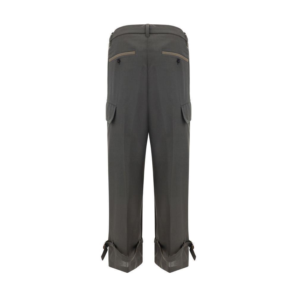 Sacai Pants with adjustable hem SA-2403423M501-2
