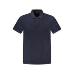 Hugo Boss Blue Cotton Polo Shirt BO-33104-XL
