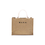 Marni Raffia-effect Tote Bag MASHMP0078U0P3860Z0R42BB