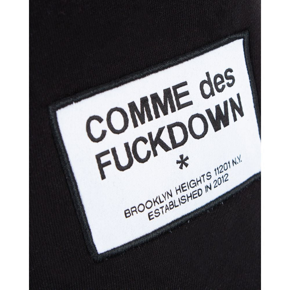 Comme Des Fuckdown Black Cotton Short CO-15693-S