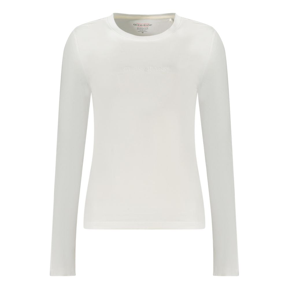 Guess Jeans White Cotton Tops & T-Shirt GU-35124-M