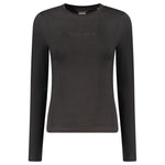 Guess Jeans Black Cotton Tops & T-Shirt GU-35213-S