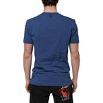 Dolce & Gabbana Blue Cotton Men Round Neck Underwear T-shirt TSH906957-5