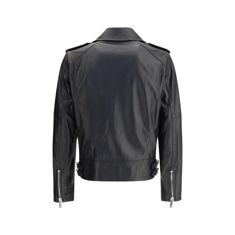 Dsquared² Kiodo leather Jacket DS-S74AM1329SY1491900-IT52 | XL