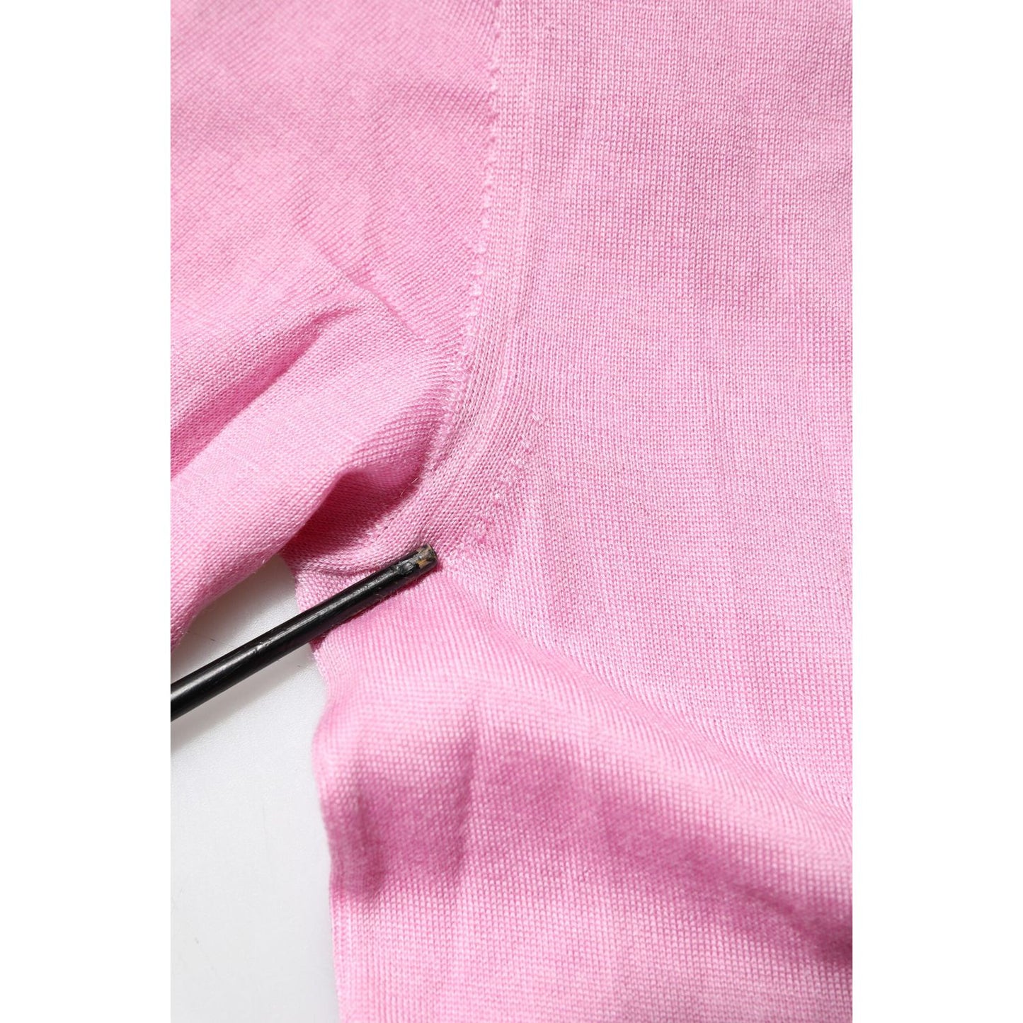 Dolce & Gabbana Pink Floral Detailing Cardigan Sweater TSH87605-36