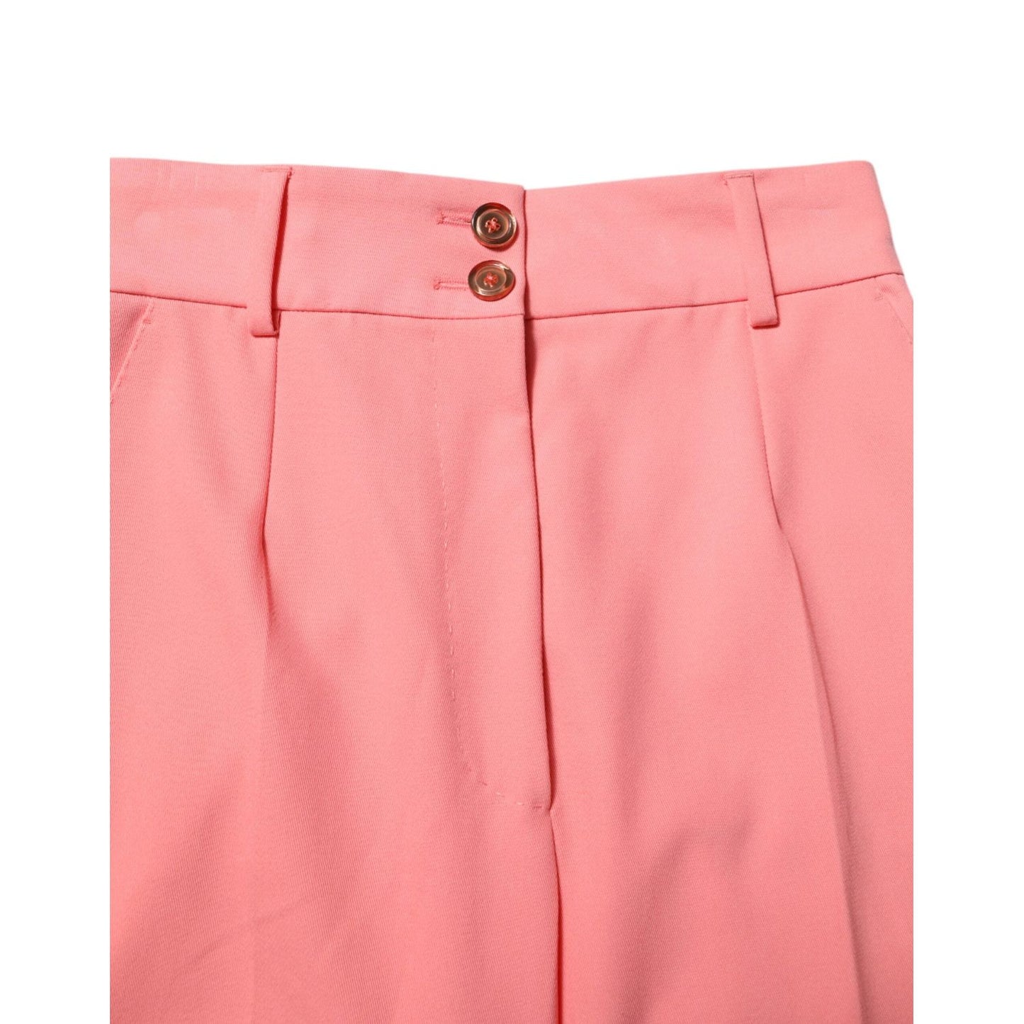 Dolce & Gabbana Pink High Waist Tapered Dress Pants PAN75522-40